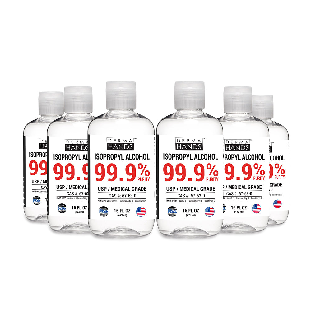 Derma Hands 99.9% Isopropyl Alcohol | Medical Grade
